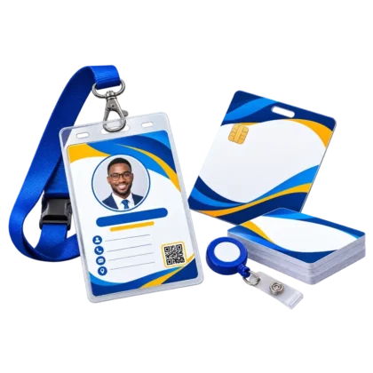 Badge PVC personnalisé — lot de 50