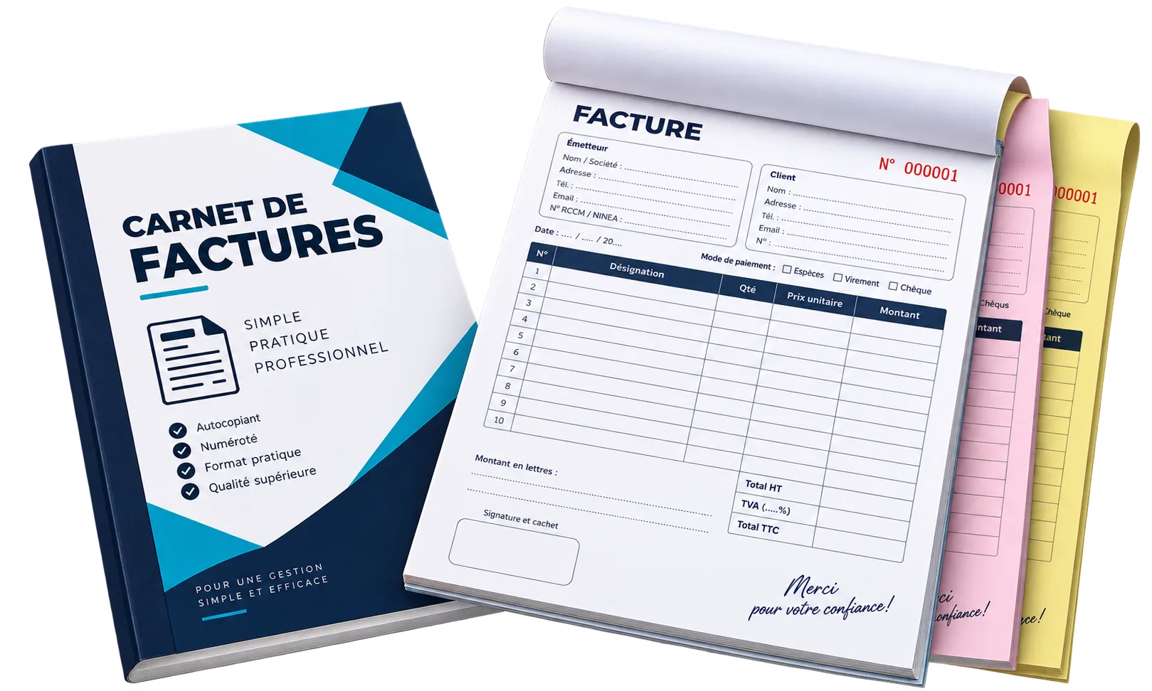 Carnets de factures