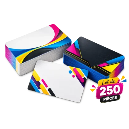 Cartes de visite — lot de 250