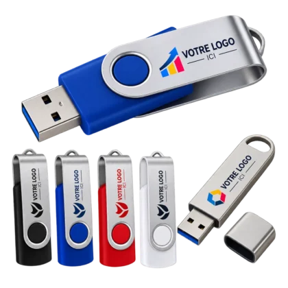 Clés USB personnalisées — lot de 10