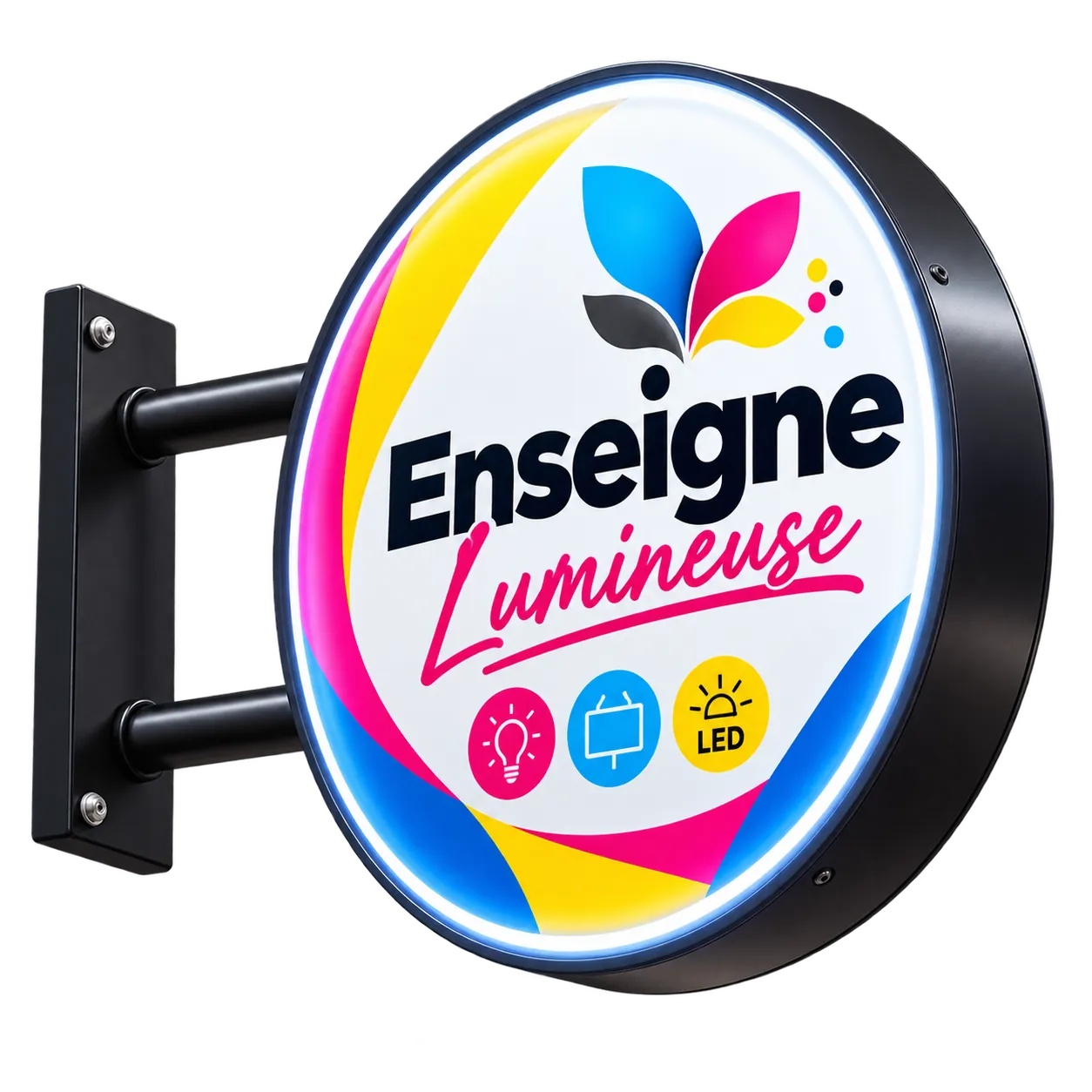 Enseigne lumineuse — sur devis
