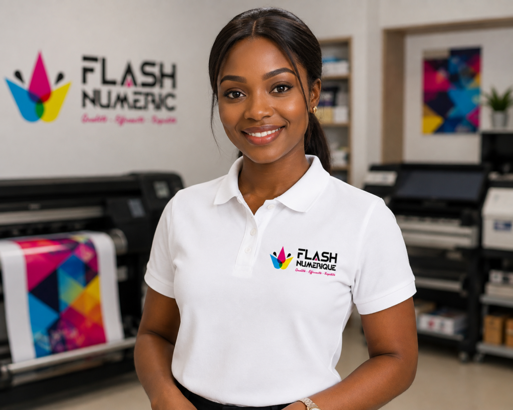 Membre de l'équipe Flash Numérique dans l'atelier