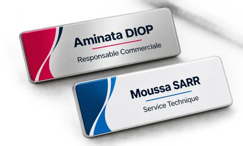 Plaques nominatives