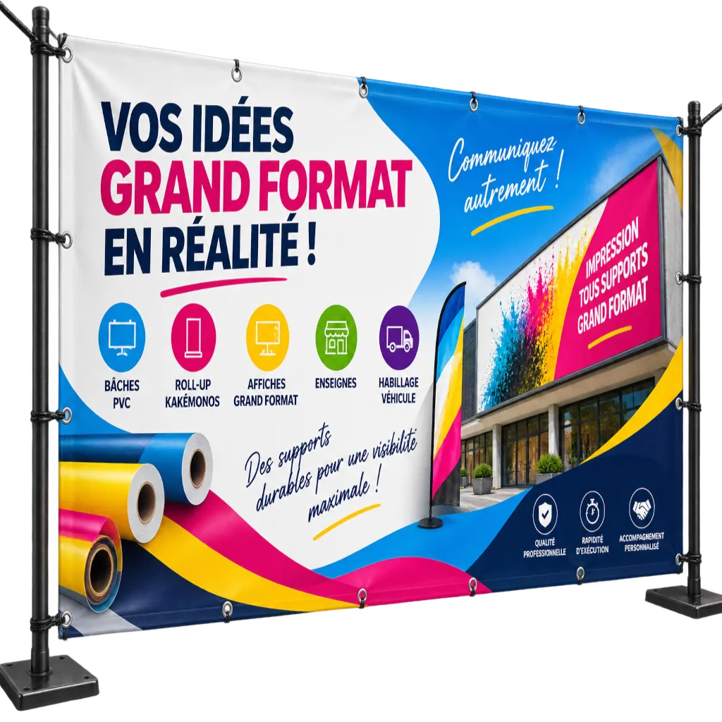 Bâche PVC imprimée