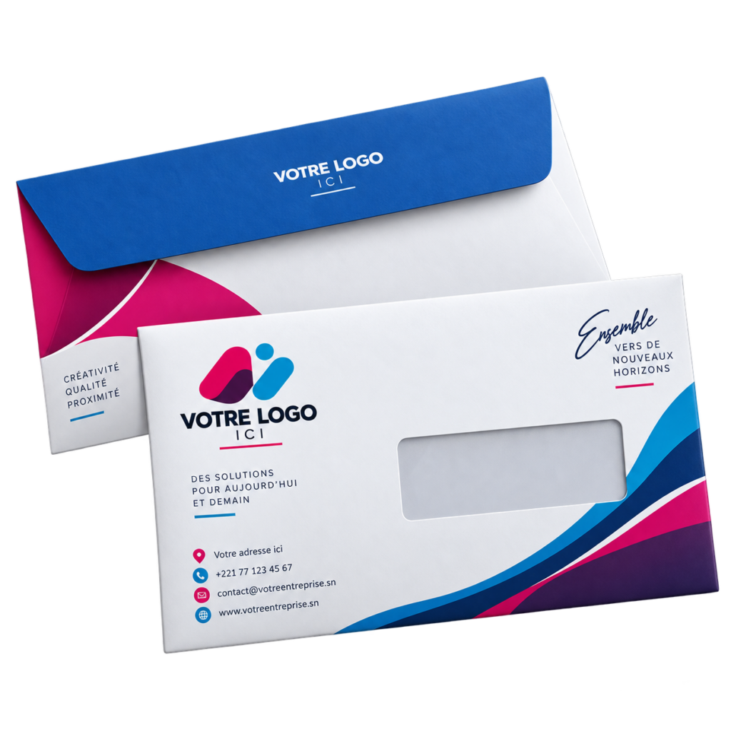 Enveloppes personnalisées
