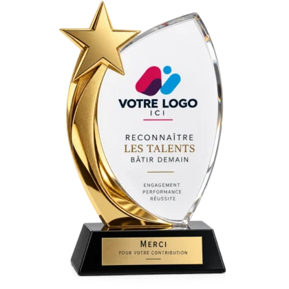 Trophée personnalisé