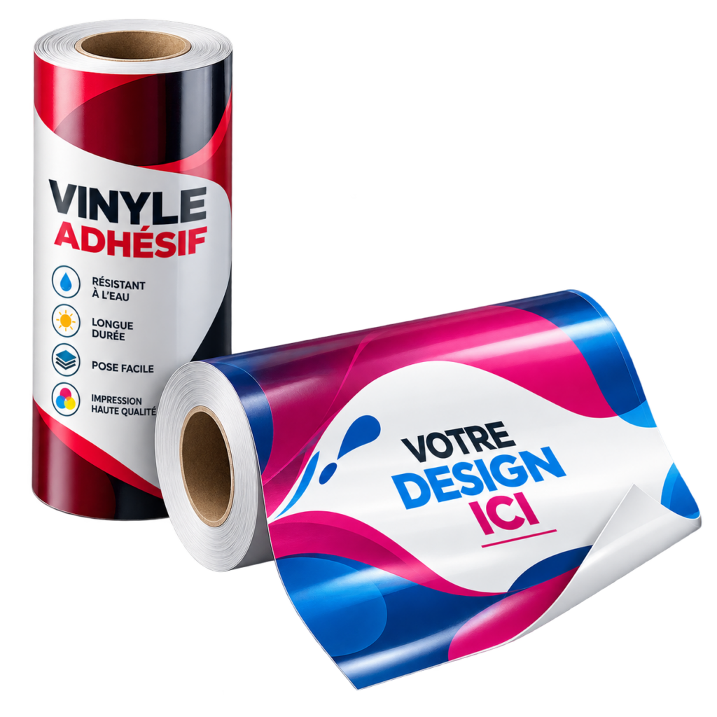 Vinyle adhésif imprimé